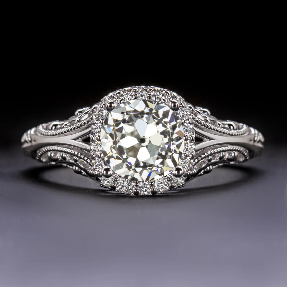 Vintage Art Deco Filigree Diamond Ring