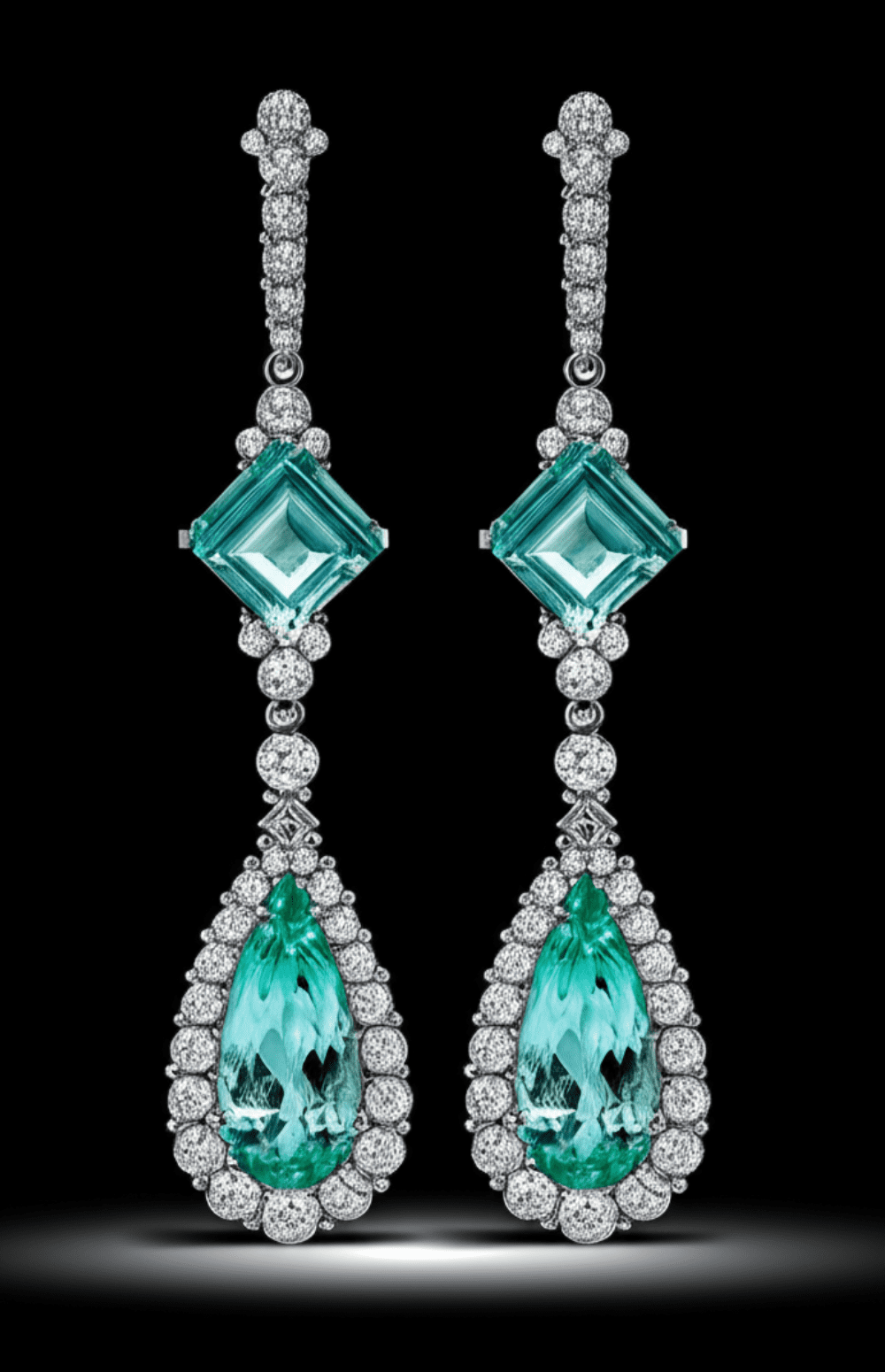 Paraiba Dangle Earrings