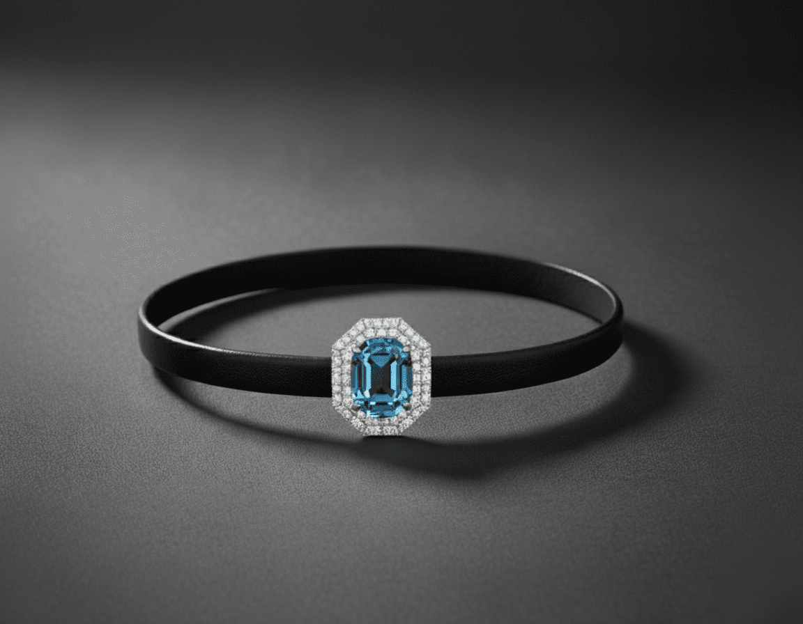 Swiss Blue Topaz Wristlet