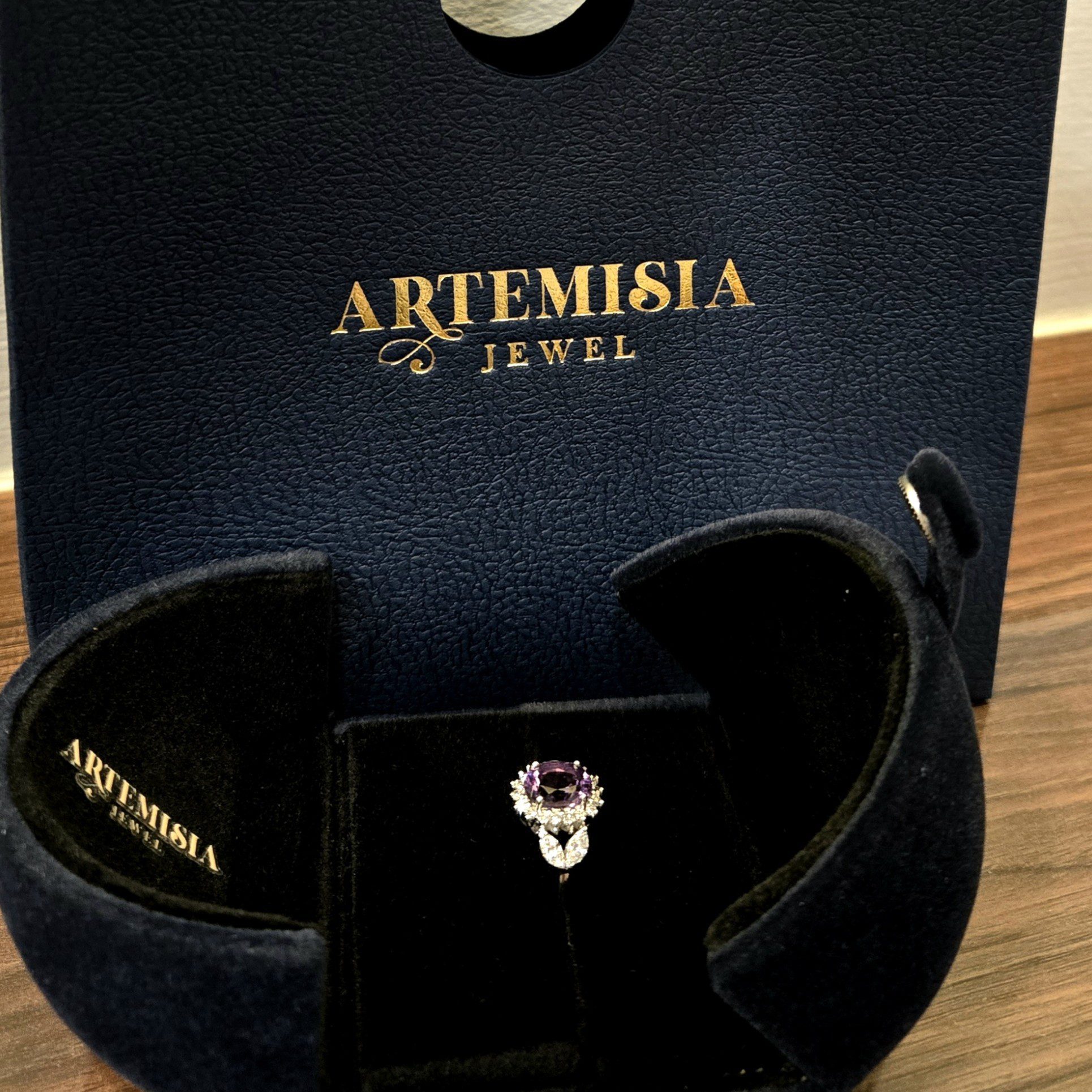 Purple Sapphire Ring