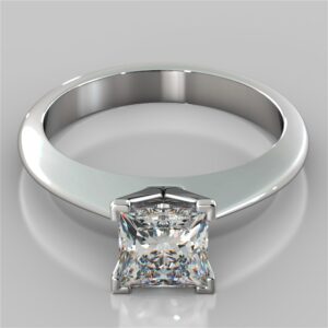 Princess Cut Solitaire Ring