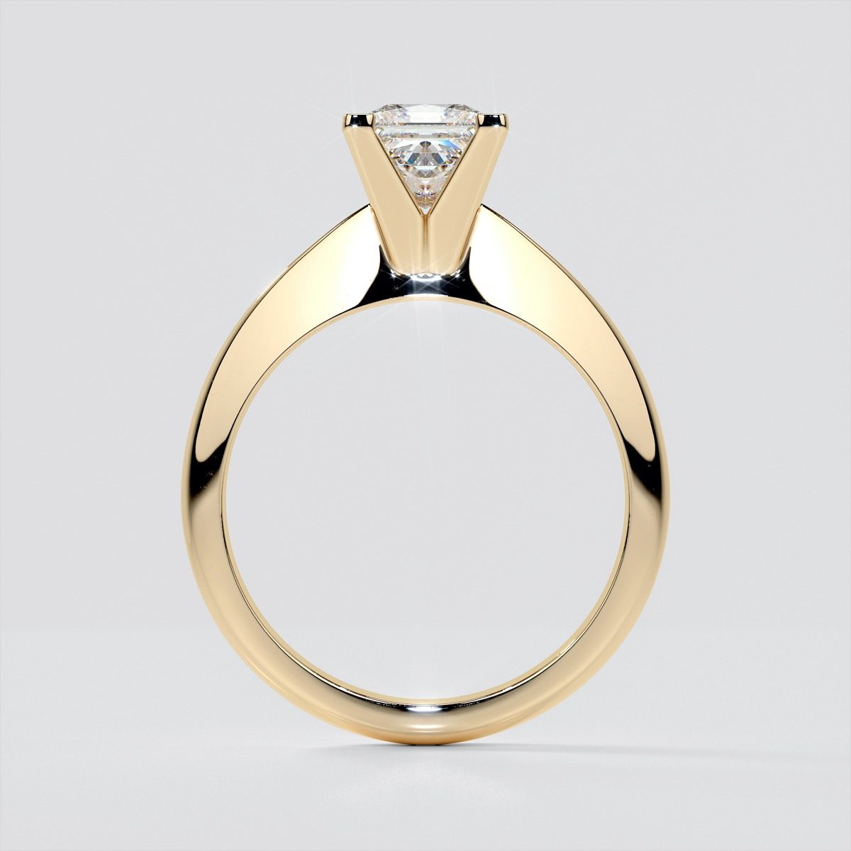Princess Cut Solitaire Ring