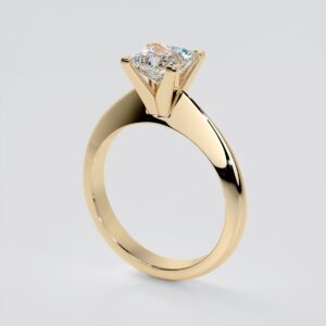 Princess Cut Solitaire Ring