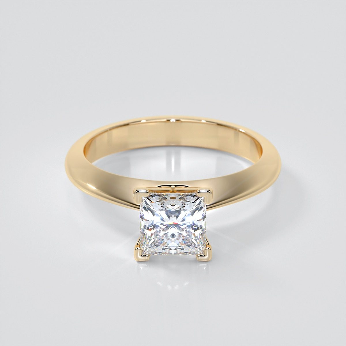 Princess Cut Solitaire Ring