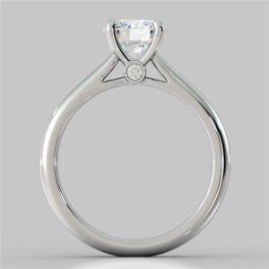 Cathedral Solitaire Engagement Ring