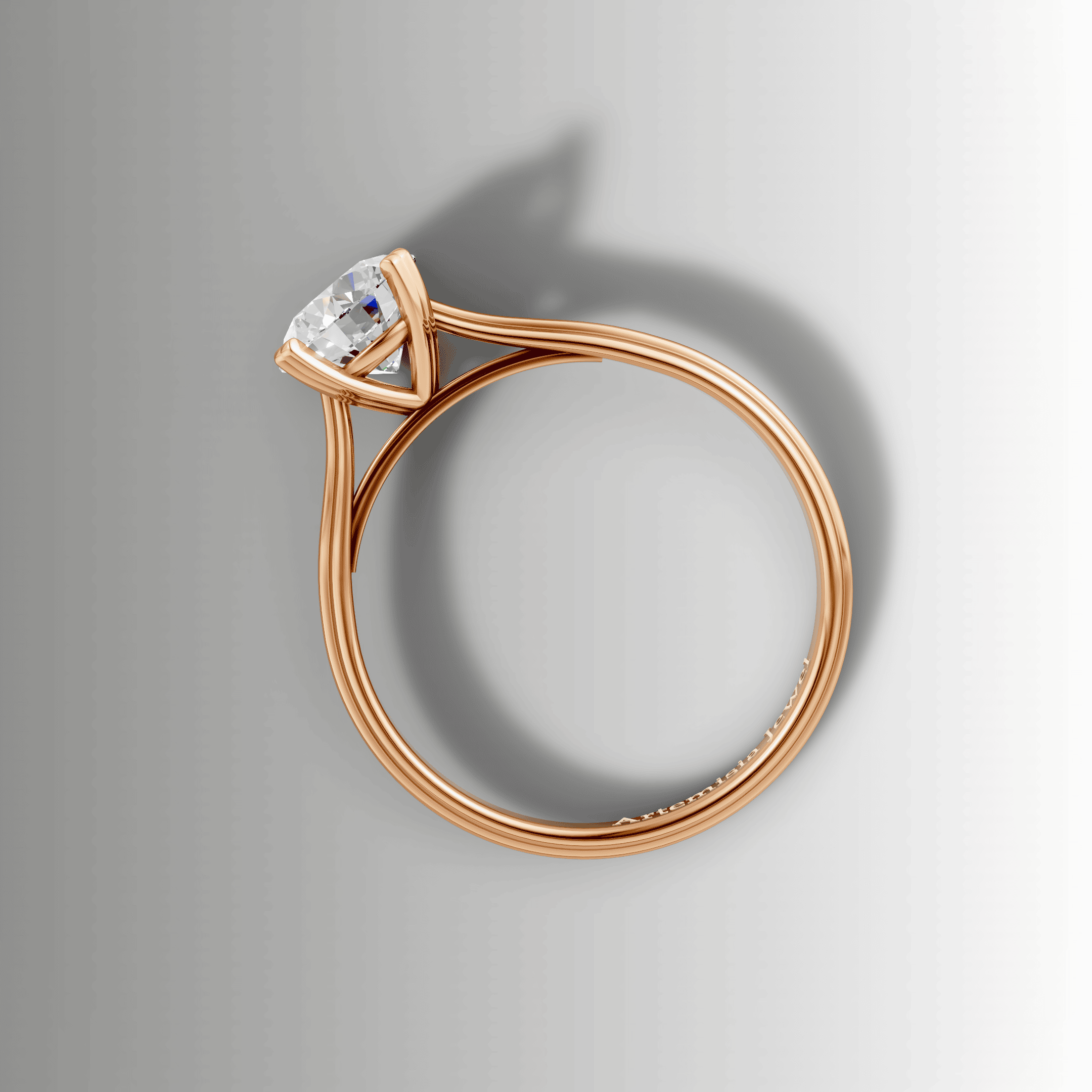 Cathedral Engagement Ring