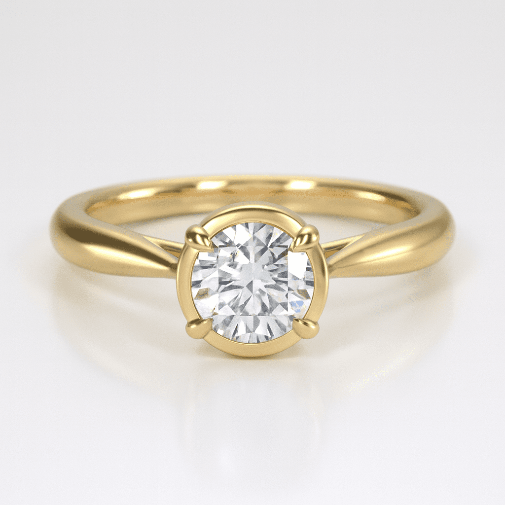 Bezel Prong Hybrid Setting