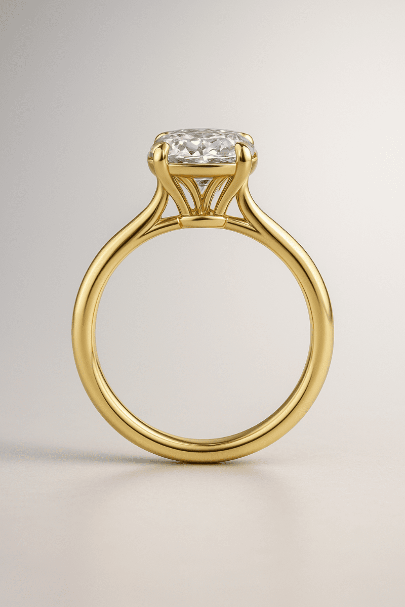 Bezel Prong Hybrid Setting