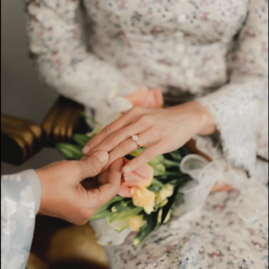 Purple Sapphire Ring