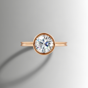 Bezel Engagement Ring