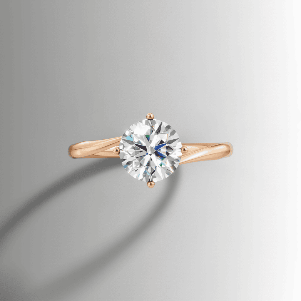Bypass Setting Engagement Ring