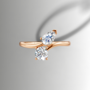 Toi Et Moi Engagement Ring