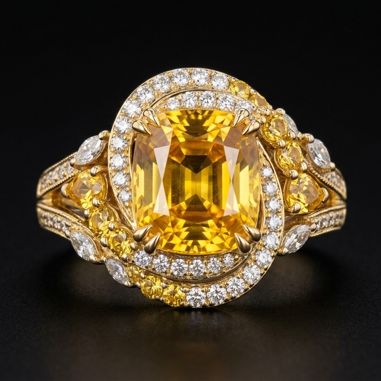 Yellow Sapphire Gemstones Kuala Lumpur, Malaysia