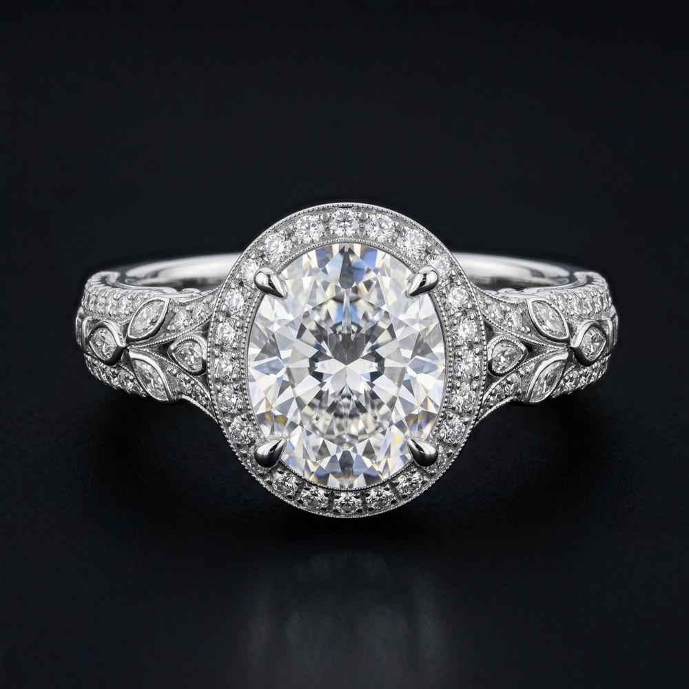 Art Deco Diamond Ring Kuala Lumpur, Malaysia