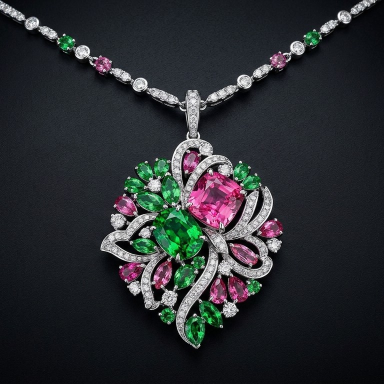 Tsavorite & Pink Sapphire Gemstones Kuala Lumpur, Malaysia